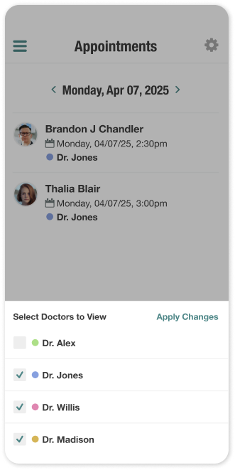Doctors to View